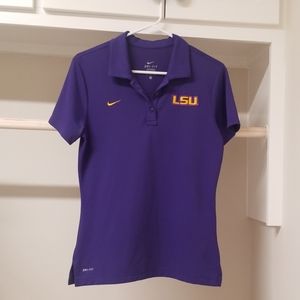LSU Nike polo